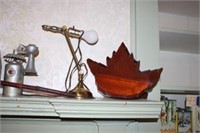 Gavel--Lamps-Wood Hanger--Misc Items