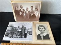 Black & white photos. Family. Farm.