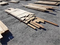 (672) LNFT Of T&G Cedar Lumber