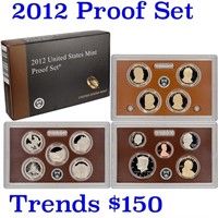 2012 United States Mint Proof Set; 14 pcs