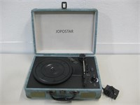 14"x 10"x 5" Jopostar Vinyl Record Player Works