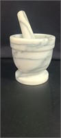 Marble mortar and Pestle