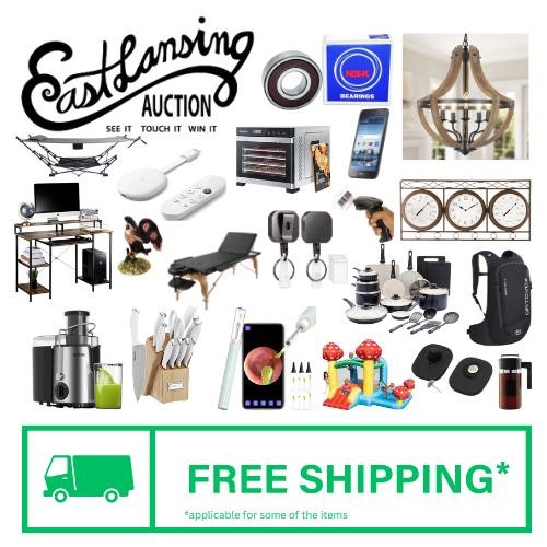 East Lansing Auction - FREE US Shipping June 20th