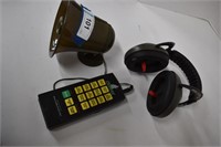 Electronic Game Calls w/ Speaker & Ear Muffs