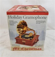 Mr. Christmas Holiday Gramophone Music Box