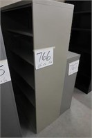 1 Metal Bookcase (36"w x 18"d x 64"t)