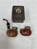 Vintage Jack Daniels playing cards & pipes