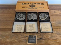 Harley Davidson1994 Commemorative Eagle Buckle Set