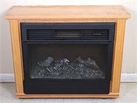 Oak Veneer Infrared Space Heater