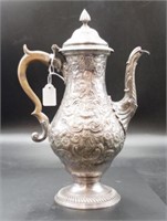 George III sterling silver coffee pot