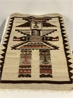 Wool Woven Rug or Tapestry