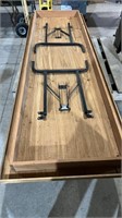 Wooden Folding Table 31" x 97" . Important note: