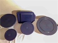 Pyrex Bowls & Blue Lids