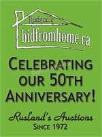 Celebrating our 50th year of auctions!