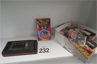 VHS Rewinder Disney Movie & Box Of Casettes