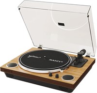 $149  MANTY Record Player, Bluetooth Turntable