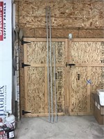 three lengths of conduit - appx 27 feet total