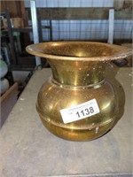 Vintage Brass Spittoon