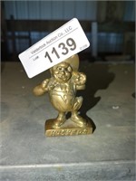 Brass Herbie Husker figure