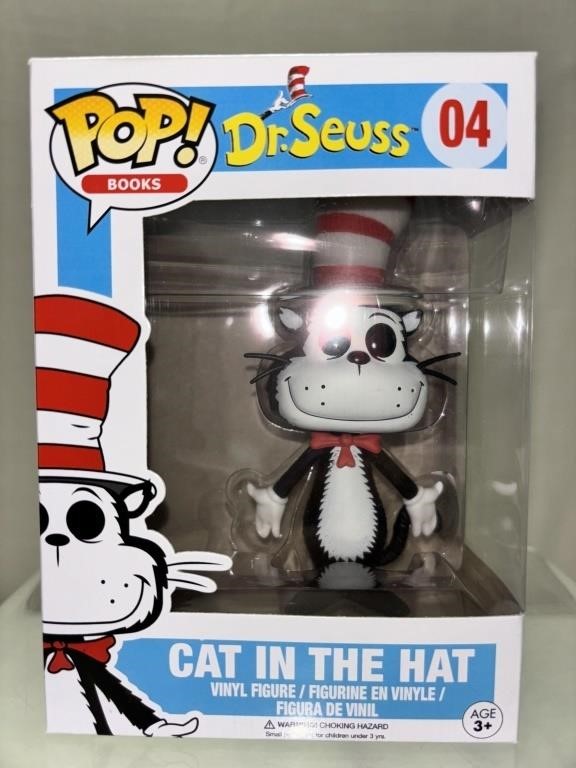 Funko pop dr Seuss cat in the hat