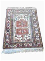 Caucasian Kazak Rug with Geometric Patterns