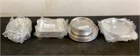 Assorted Stainless Steel Trays & Baskets