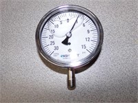ASHCROFT Compound Gauge 30 inch Hg to 15PSI