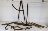 Antique Wooden Tool Collection