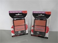 (2) Profusion Powder Blush 2 Color Palette, Light