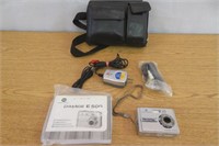 Konica Minolta Camera, bag, adapter