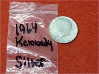 1964 Silver J.F. Kennedy Half Dollar