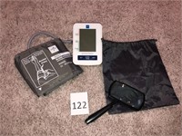 Blood Pressure Monitor and Magnifying Glass
