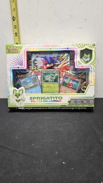 Pokemon trading card games.