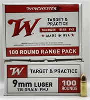 (OO) 200 Winchester 9mm Luger Rounds