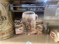 Budweiser collectors series beer mug/Stein