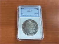 1880-S Morgan Dollar MS66 PL