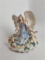 Fitz & Floyd Kingdom angel fairy candle holder