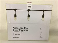 AMBIENCE PRO SOLAR POWERED LED STRING LIGHTS