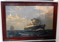 Canadian Pacific SS Metagama Ship Print