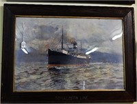 Donaldson Line Ship Print