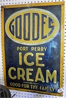 Goodes Port Perry Ice Cream Sign