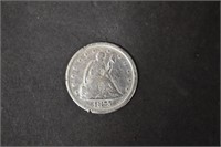1875-S 20-cent coin