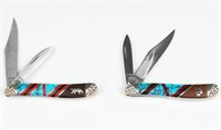 TWO CASE XX DUAL-BLADE POCKETKNIVES