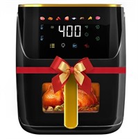 WFF8565  Bluebow Air Fryer, 8.5 QT, Black, 1750W