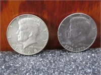 1776-1976-D & 1968-D Kennedy Half Dollars