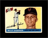 1955 Topps #27 Billy Gardner VG to VG-EX+
