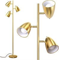 addlon Floor Lamp - Brass Gold  3 Lights