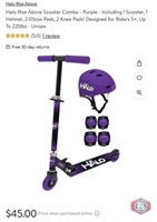 New 10 packs; Halo Rise Above Scooter Combo -