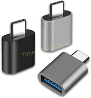 USB C to USB Adapter  3-Pack