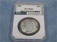 PCI Graded 1898 Morgan Silver Dollar 90% Silver